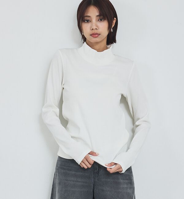 abahouse mavie「ハイネックプルオーバー」|Tシャツ・カットソー|