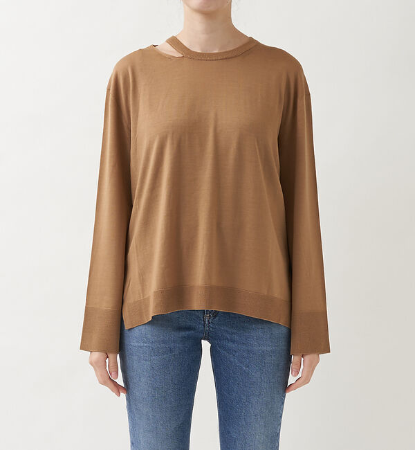 The Store by C' 「【COCUCA】カットオフプルオーバーニット」|ニット・セーター|