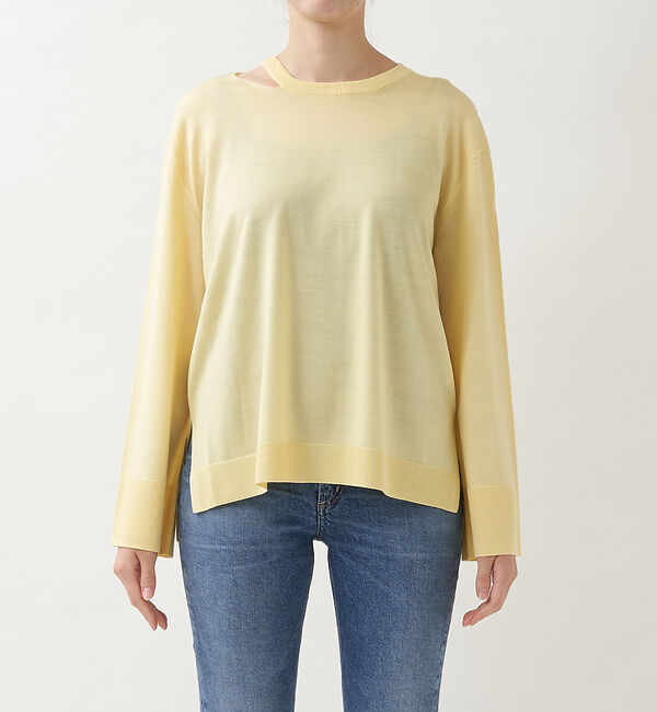 The Store by C' 「【COCUCA】カットオフプルオーバーニット」|ニット・セーター|