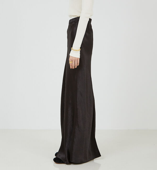 The Store by C' 「【COCUCA】サテンフレアースカート」|スカート|