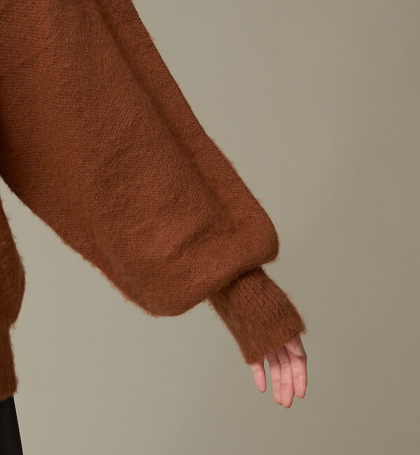 NOMINE「モヘアライクスクエアニット」|ニット・セーター|