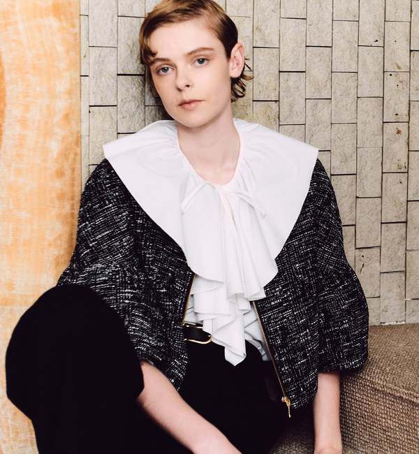 TIARA「マルチウェイフリルカラーブラウス」|シャツ・ブラウス|