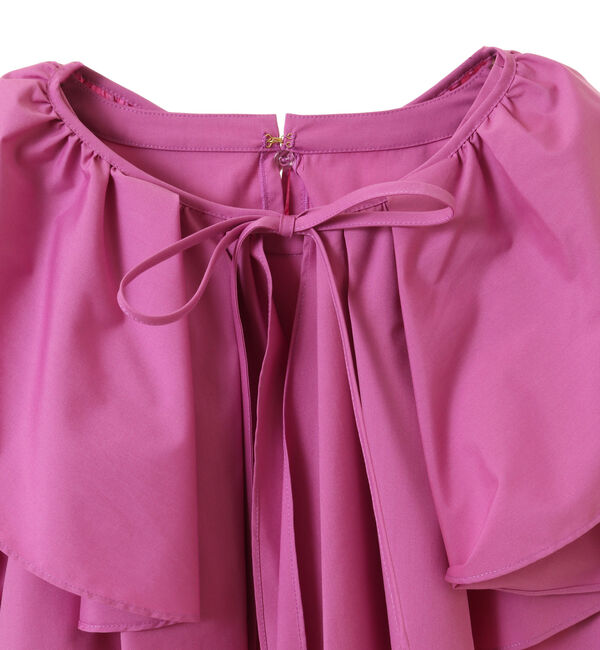 TIARA「マルチウェイフリルカラーブラウス」|シャツ・ブラウス|