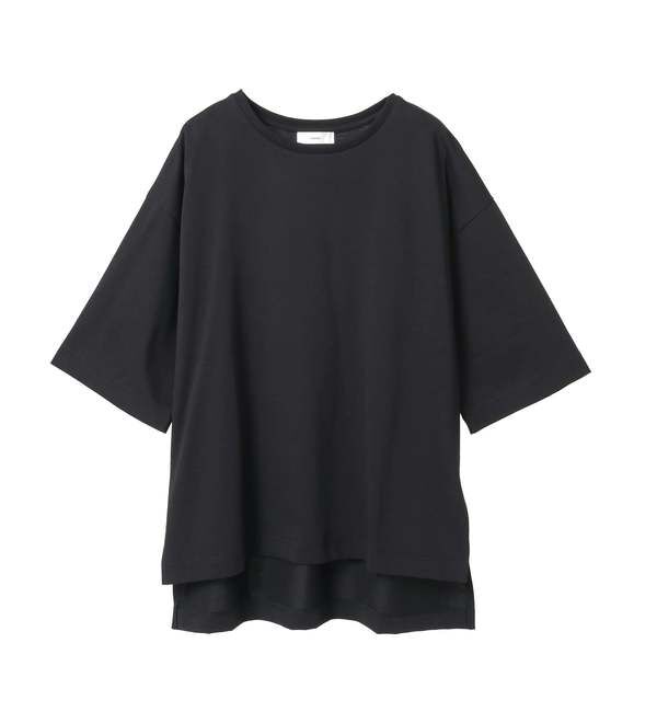Liesse「ベーシック天竺Tシャツ」|Tシャツ・カットソー|ブラック