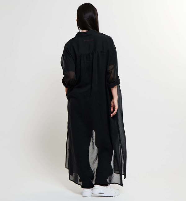 Soffitto「《コラボ》【Soffitto&times;TINDA】ギャザーシャツワンピース」|その他|