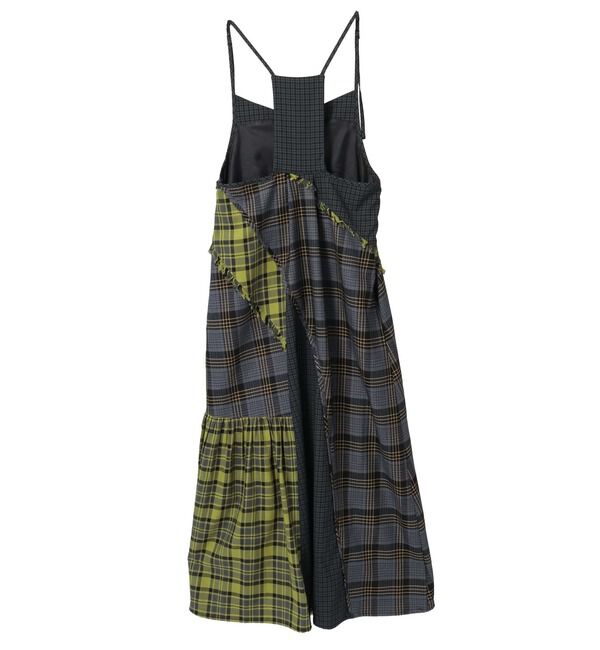 SOFFITTO「【AULA AILA/アウラ アイラ】CHECKERED JUMPER SKIRT」|ワンピース|