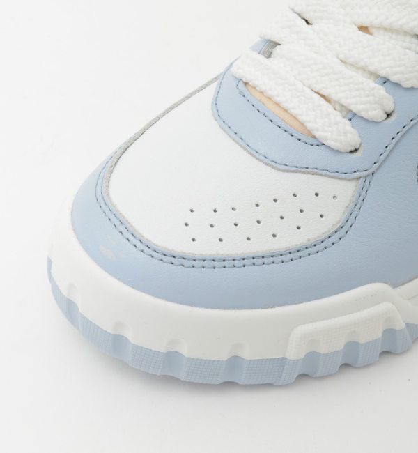 SOFFITTO「【Casablanca/カサブランカ】White & Powder Blue Court Sneaker APF24-SNK-017-02」|スニーカー|
