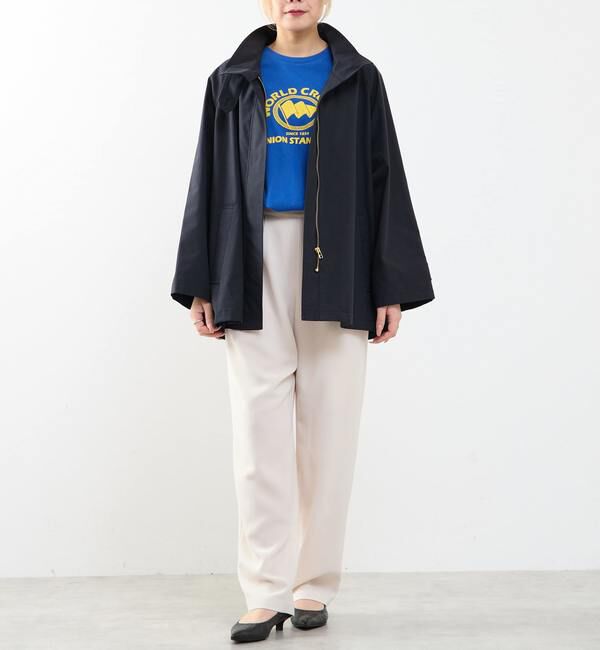 SOFFITTO「Aラインスタンドコート」|ブルゾン・スタジャン|