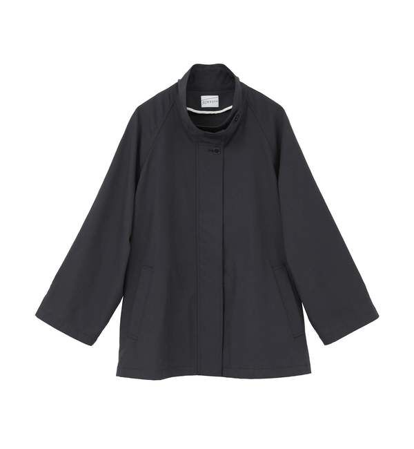 SOFFITTO「Aラインスタンドコート」|ブルゾン・スタジャン|