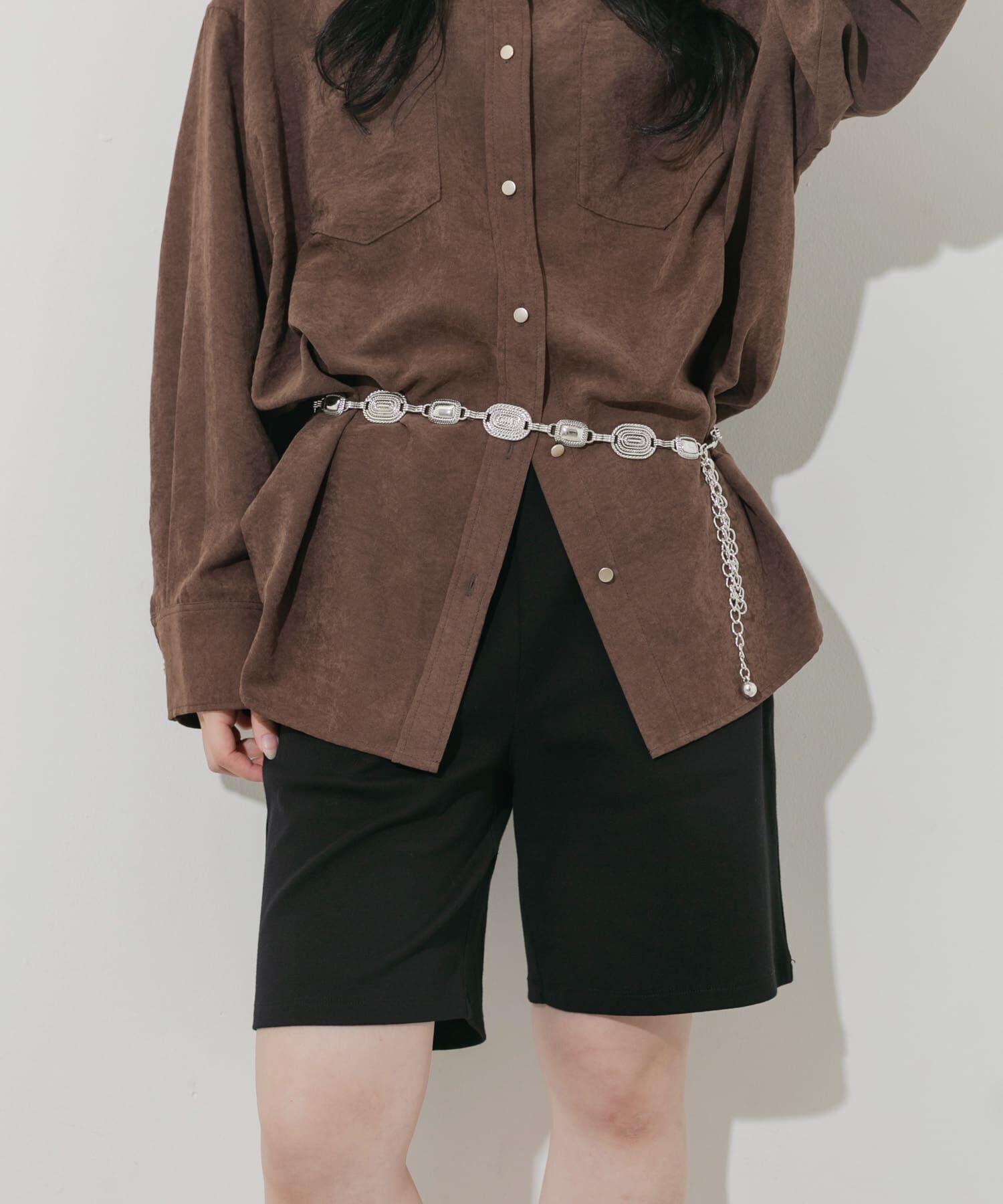 SMELLY「コンチョチェーンベルト」|ベルト|