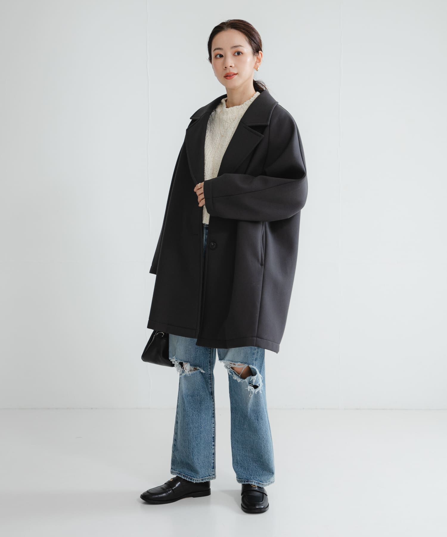 URBAN RESEARCH「ボンディングチェスターコート」|チェスターコート|