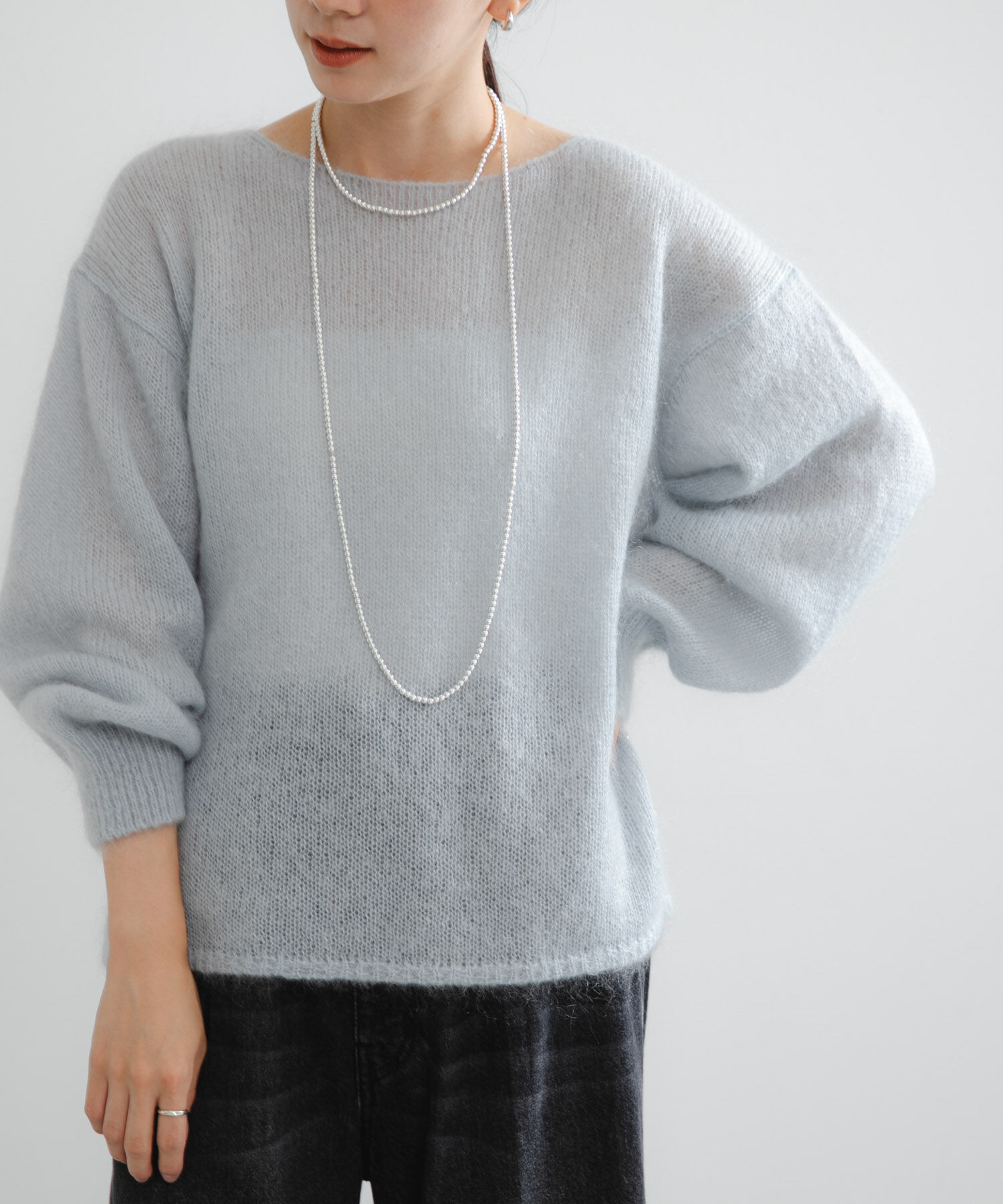 URBAN RESEARCH「ヘアリールーズニット」|ニット・セーター|