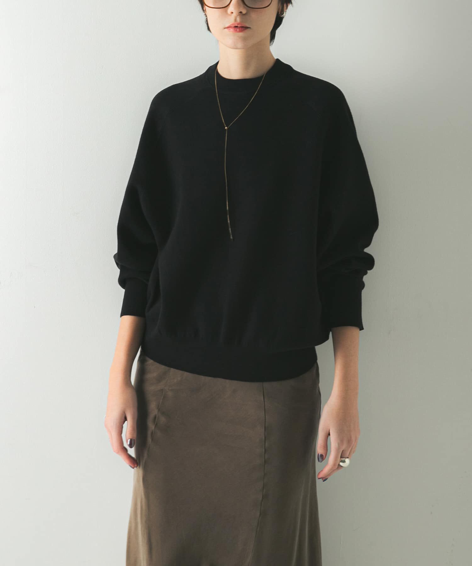 URBAN RESEARCH「コットンカシミヤスウェットニット」|ニット・セーター|