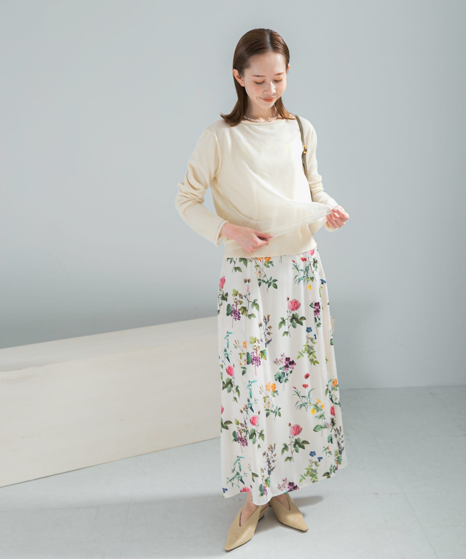 URBAN RESEARCH ROSSO「シアーレイヤードニット」|ニット・セーター|