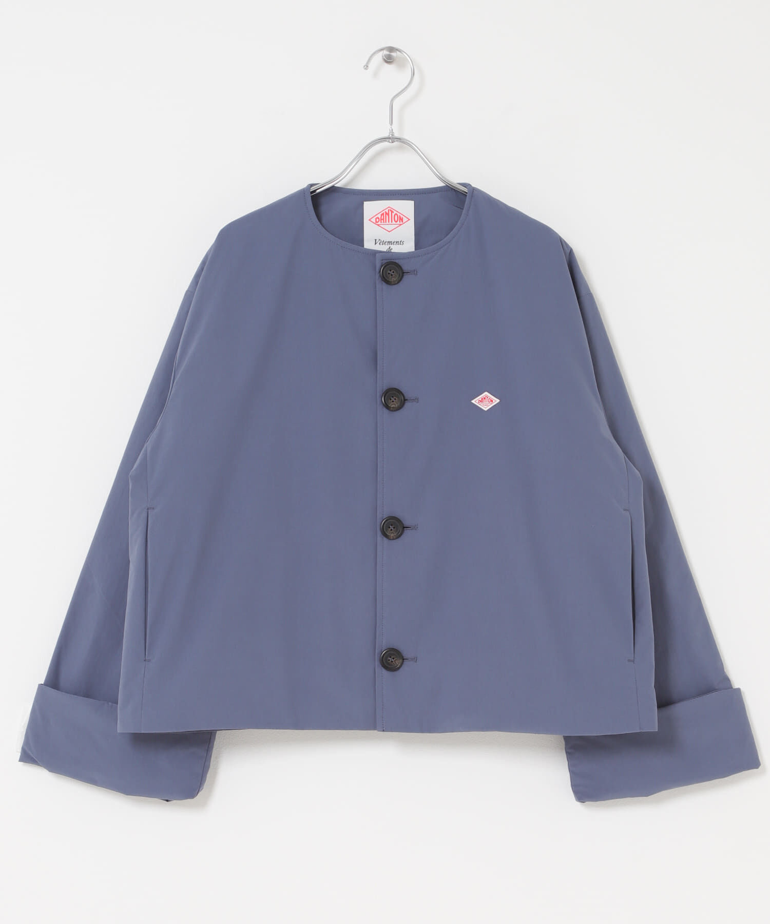 URBAN RESEARCH DOORS「DANTON　COLLARLESS JACKET」|ダウン|