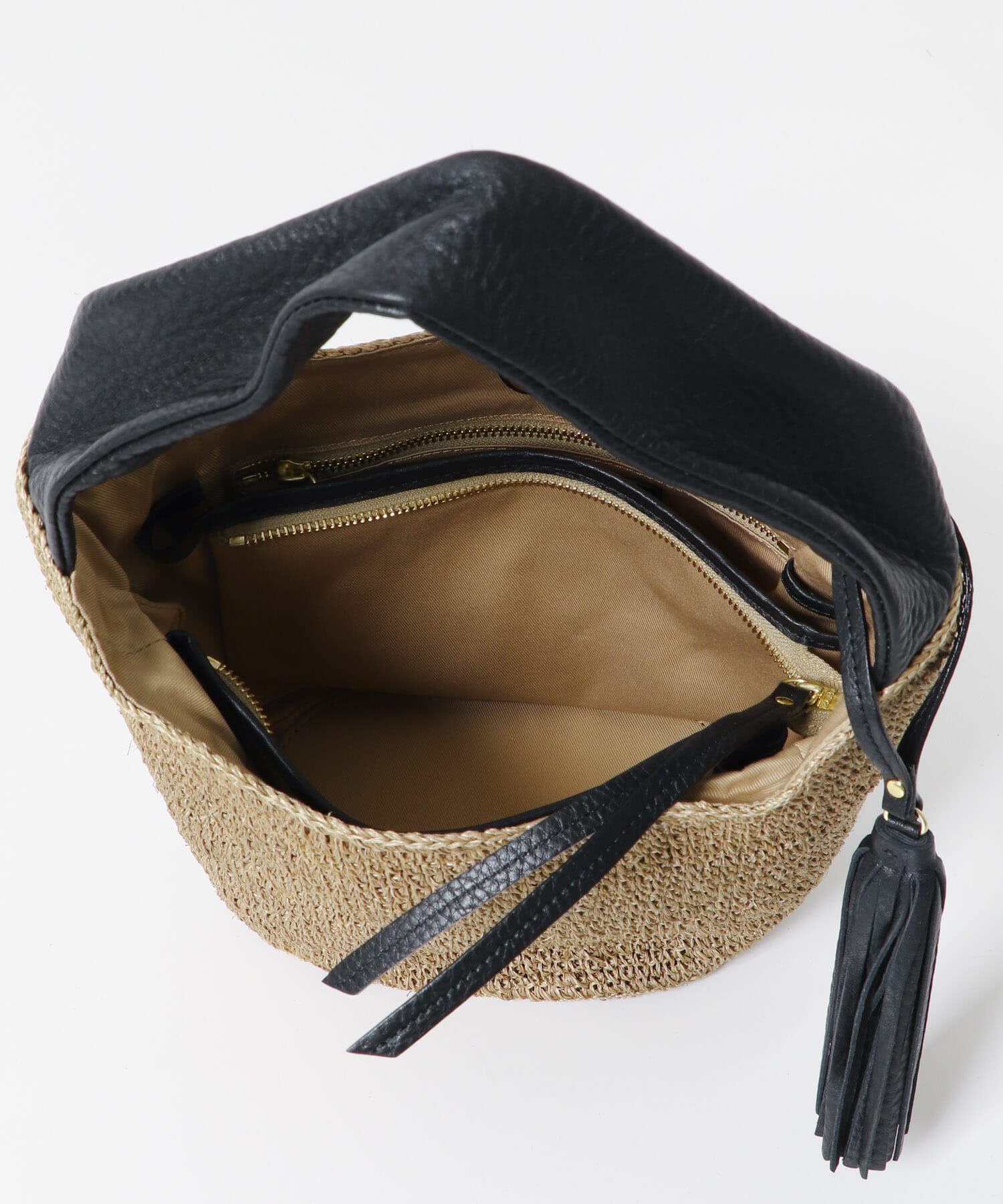 URBAN RESEARCH ROSSO「VIOLAd&rsquo;ORO　アバカワンショルダーバッグ」|かごバッグ|