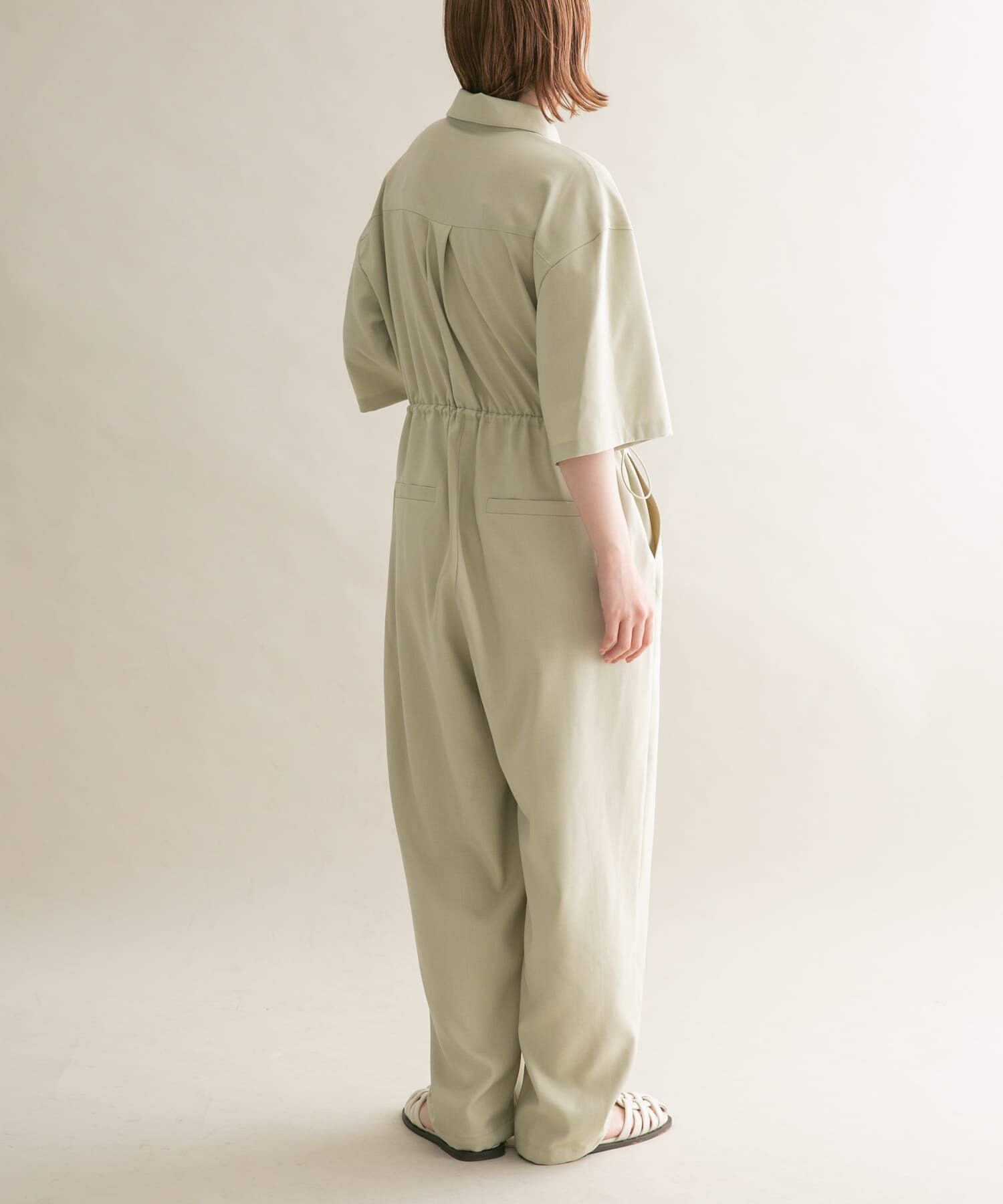  「コクーンWIDEジャンプスーツ」|スカート|