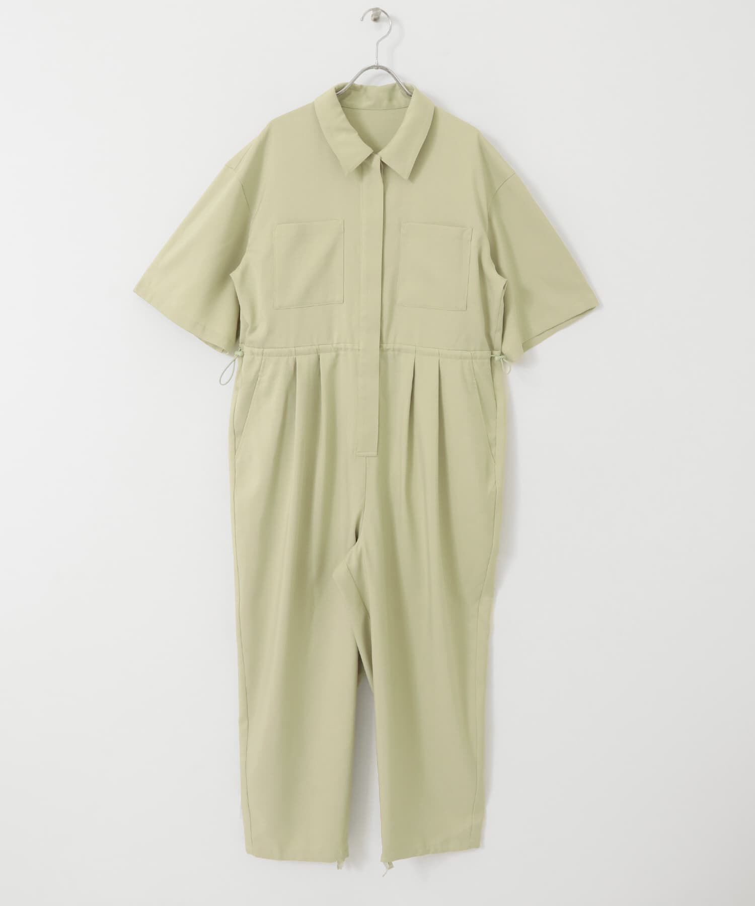  「コクーンWIDEジャンプスーツ」|スカート|