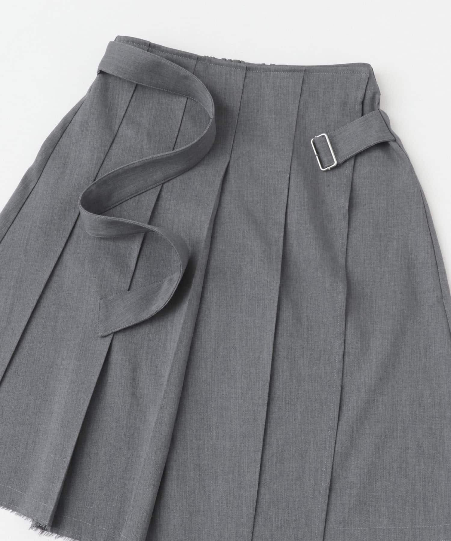  「プリーツスカートSETサロペット」|スカート|