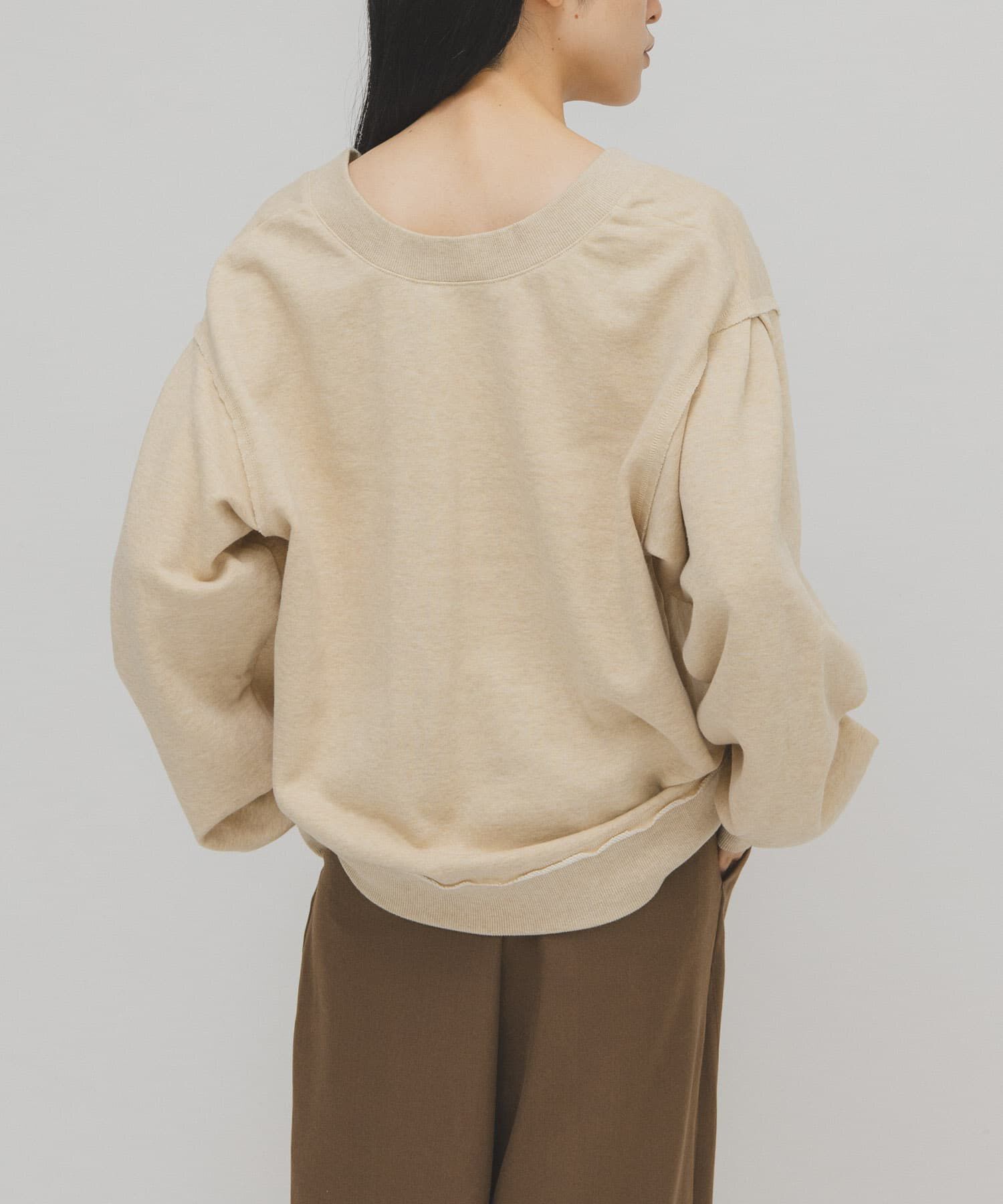  「2WAYルーズスウェット」|Tシャツ・カットソー|