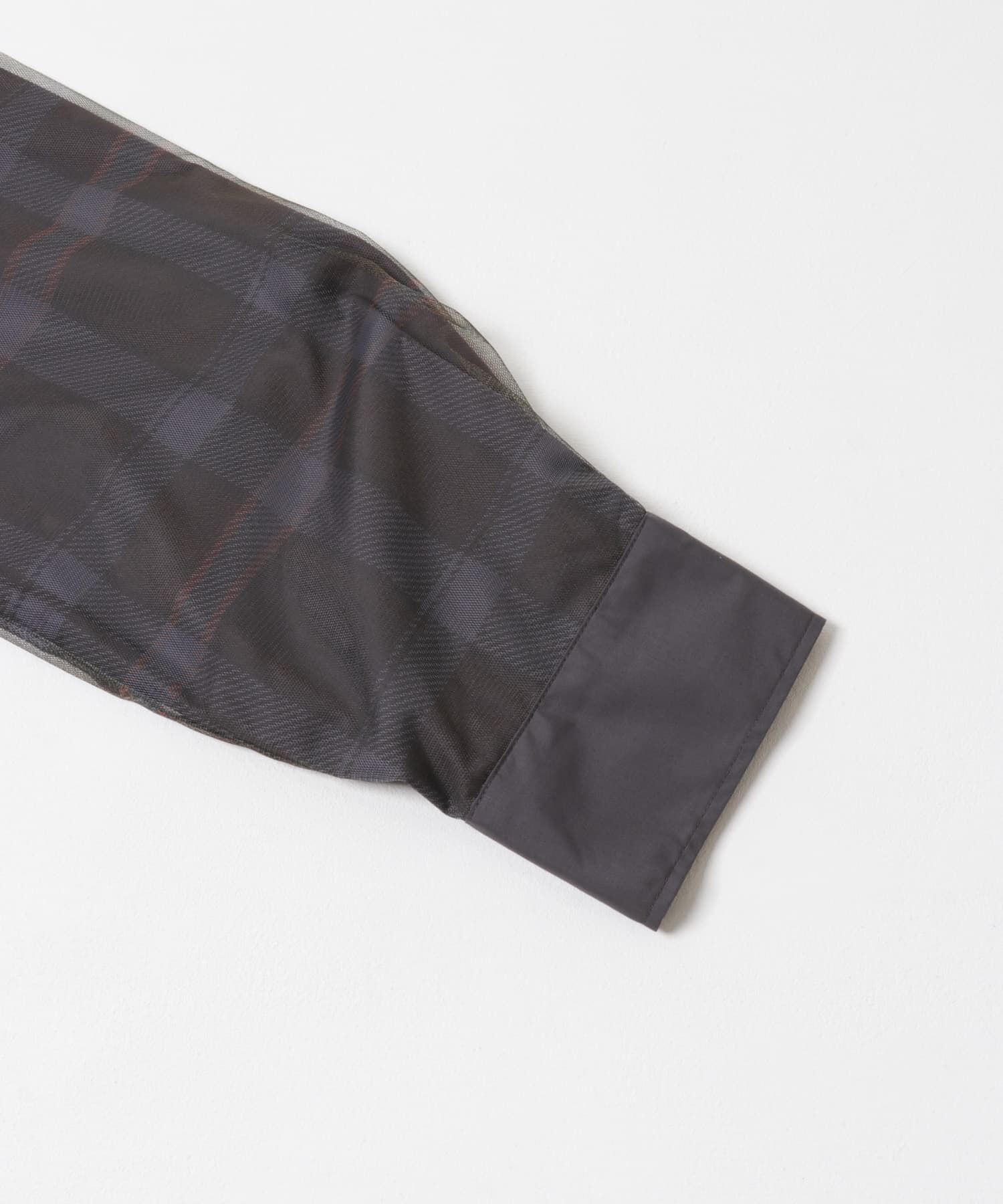  「チュールレイヤードショートシャツ」|シャツ・ブラウス|