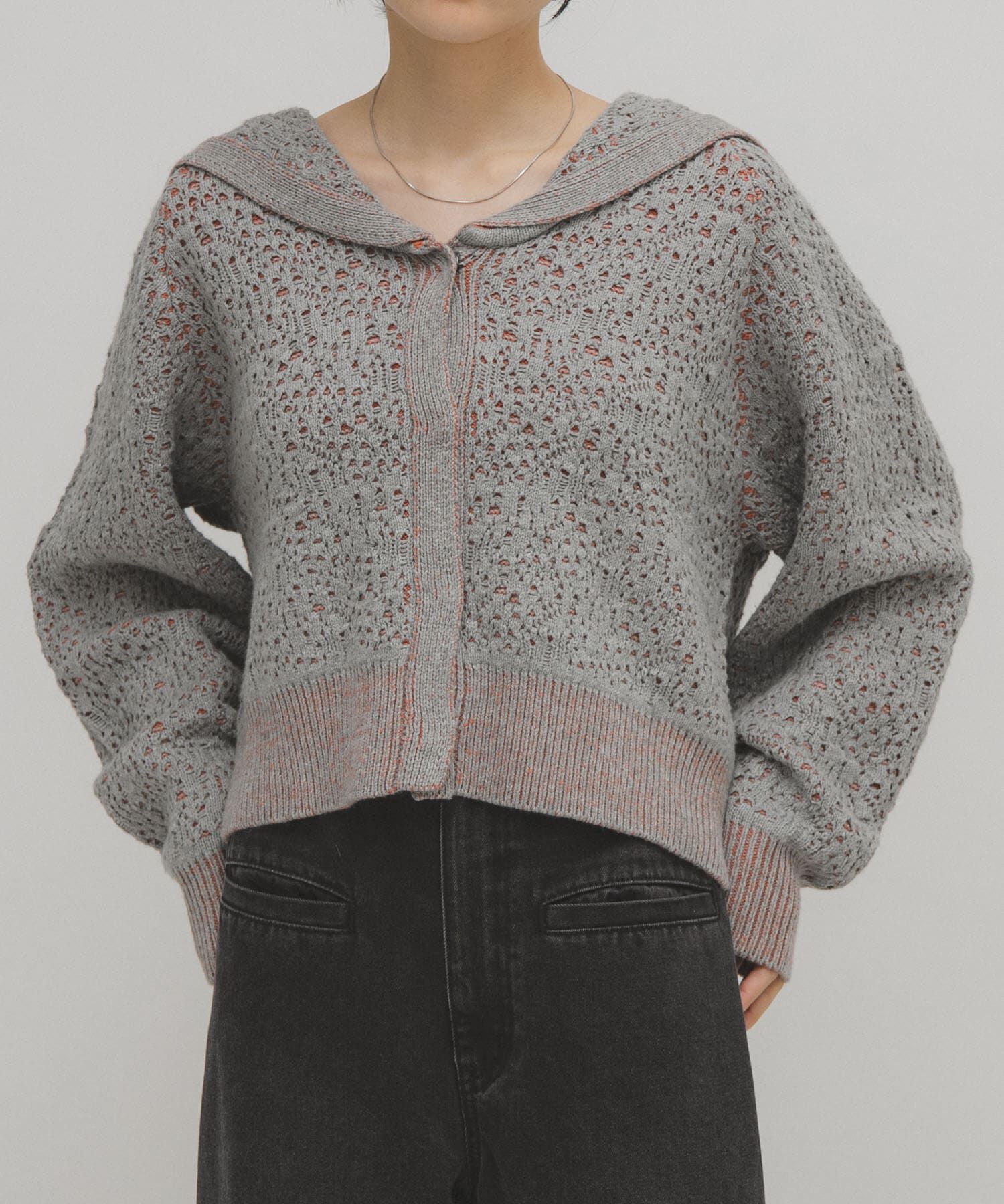  「JQセーラーカーディガン」|ニット・セーター|