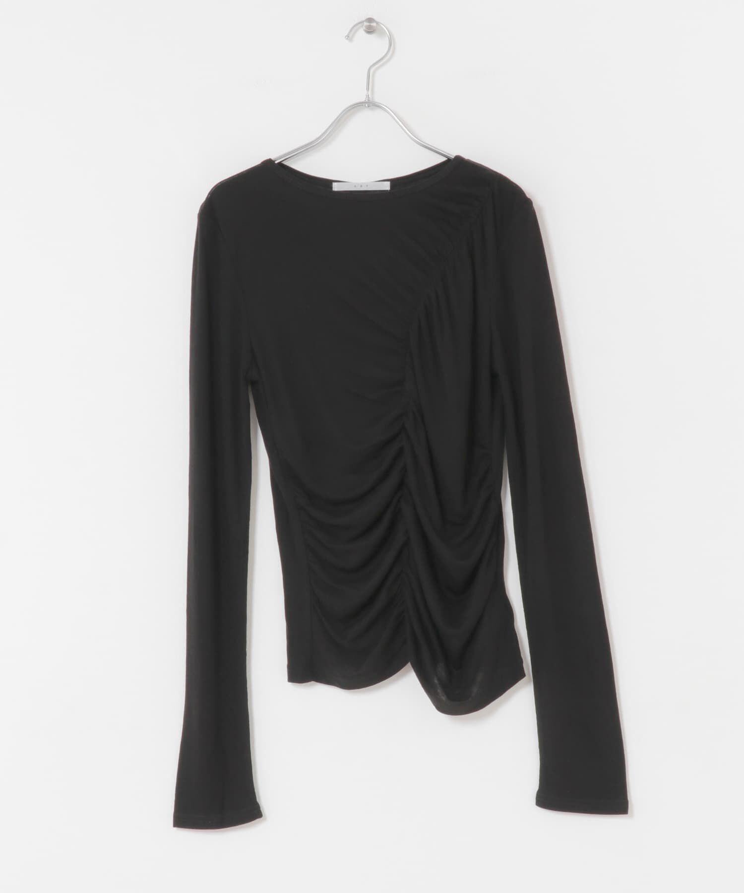  「アシメドレープTEE」|Tシャツ・カットソー|