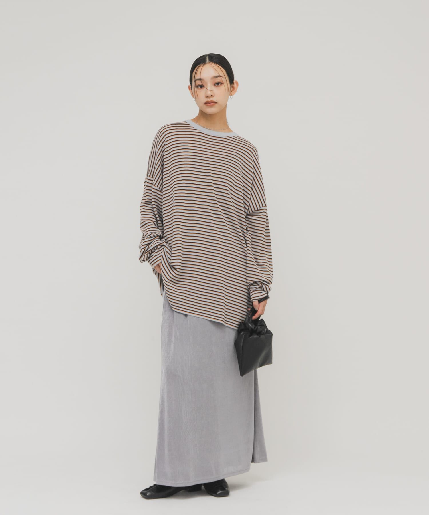  「シアーボーダールーズニット」|ニット・セーター|