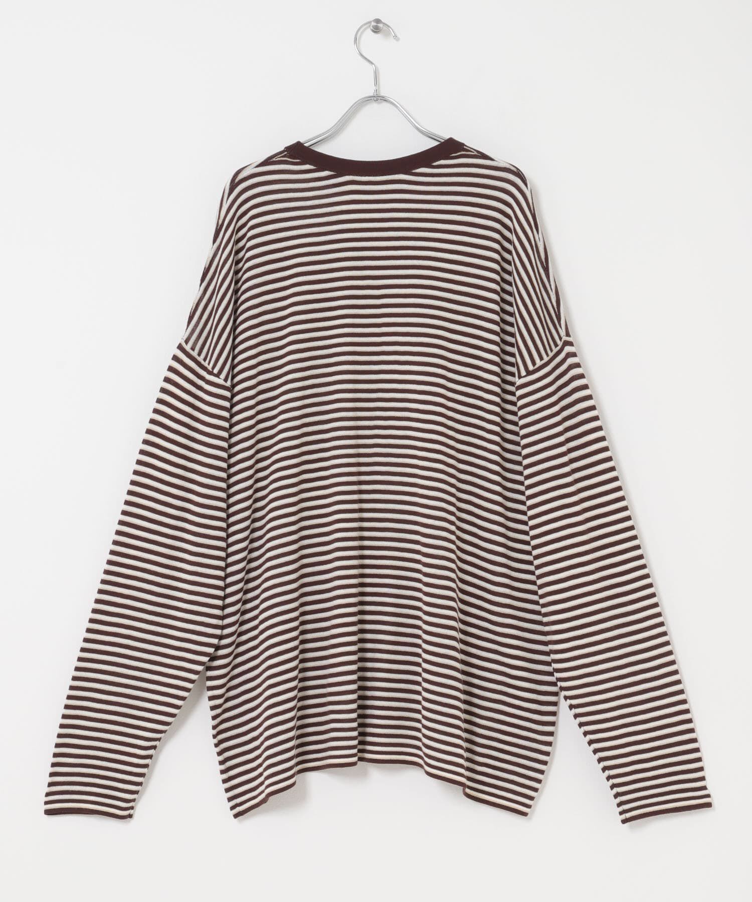  「シアーボーダールーズニット」|ニット・セーター|