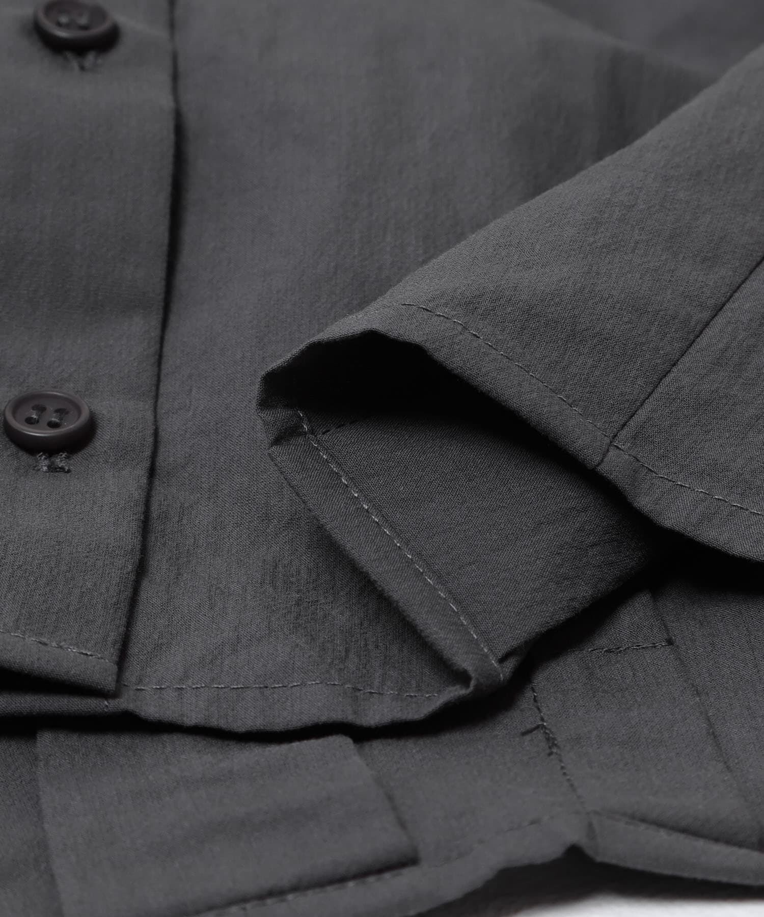  「タックヘムクロップドシャツ」|シャツ・ブラウス|