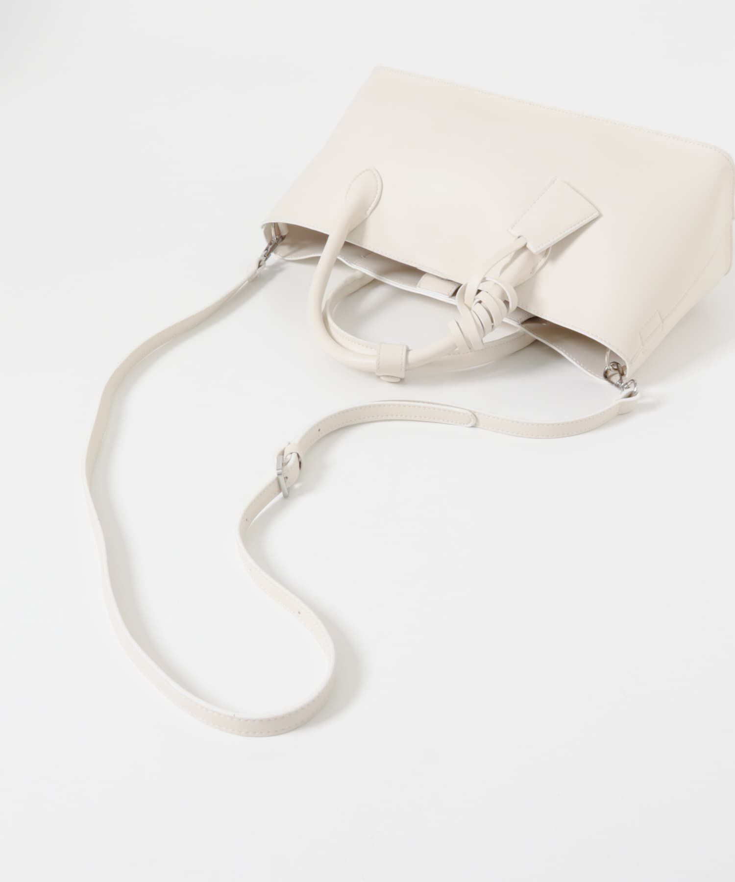  「チャーム付きワイドボックスBAG」|ハンドバッグ|