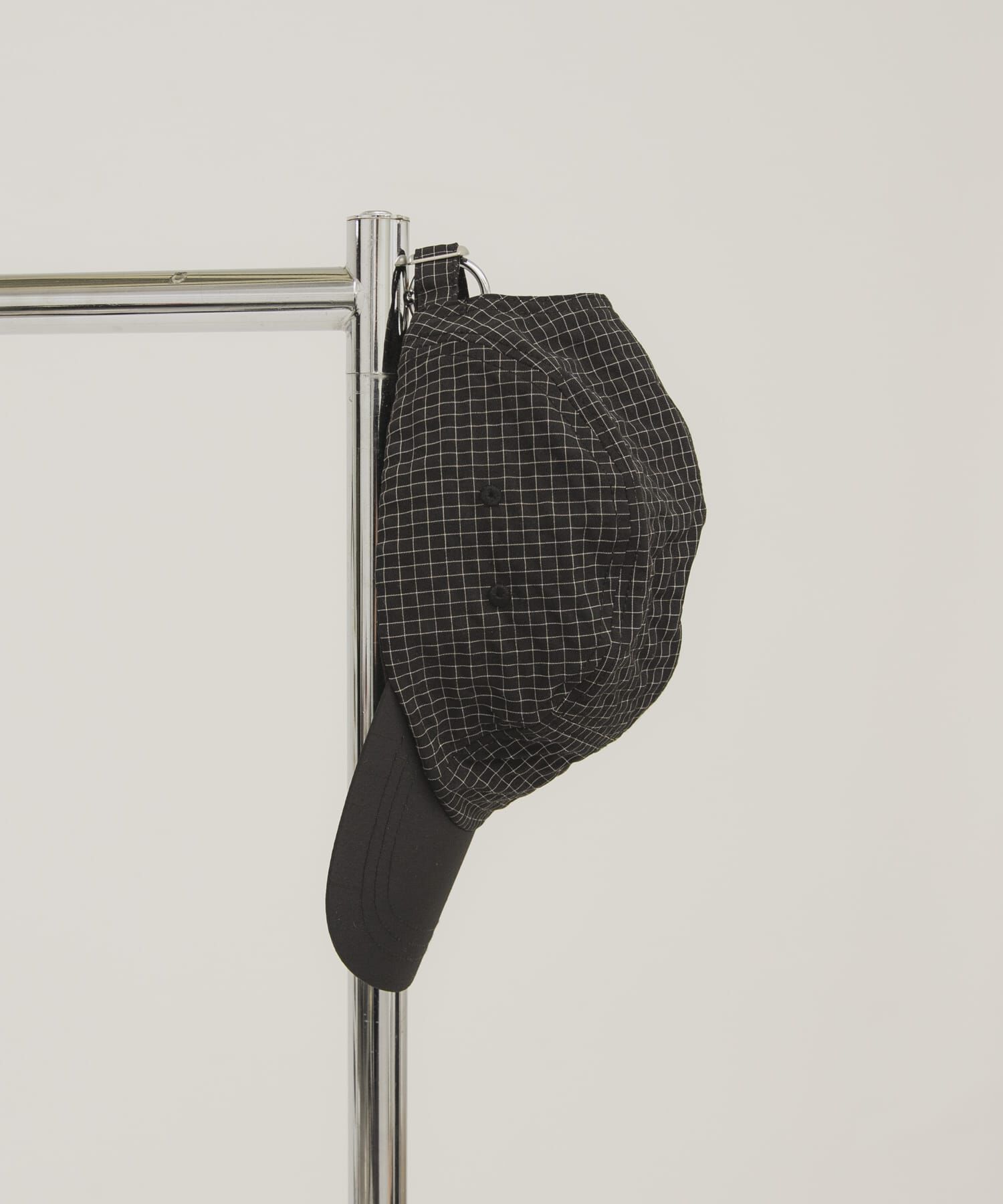  「チェックCAP」|キャップ・キャスケット|ブラック