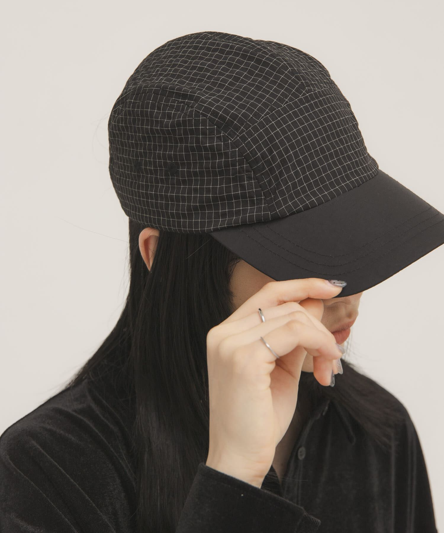  「チェックCAP」|キャップ・キャスケット|