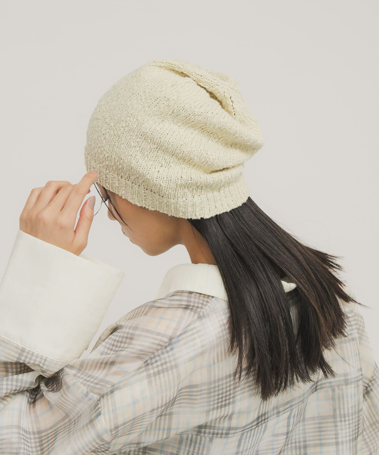  「スラブニットビーニー」|ニット帽|