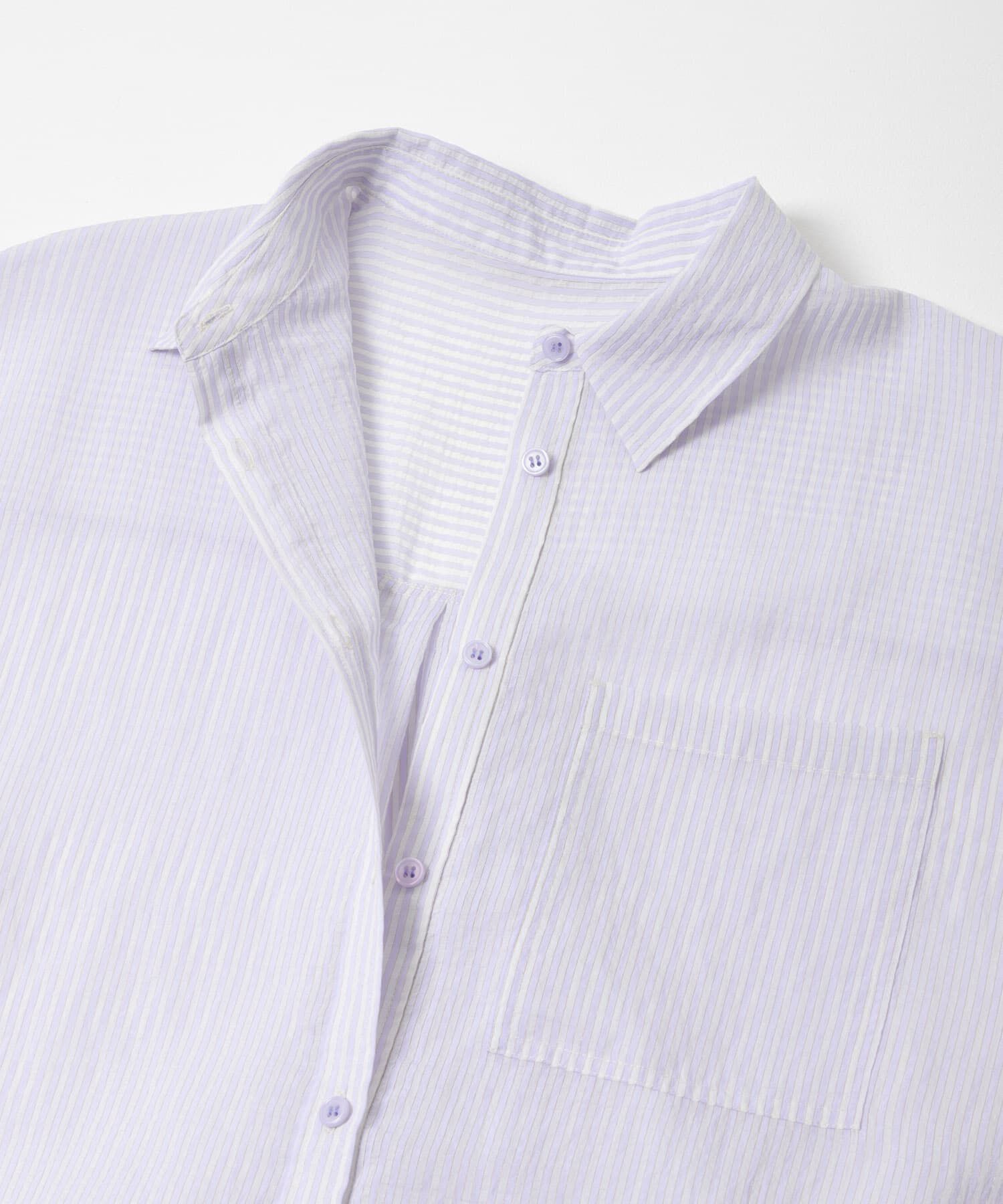  「シアーストライプBIGシャツ」|シャツ・ブラウス|