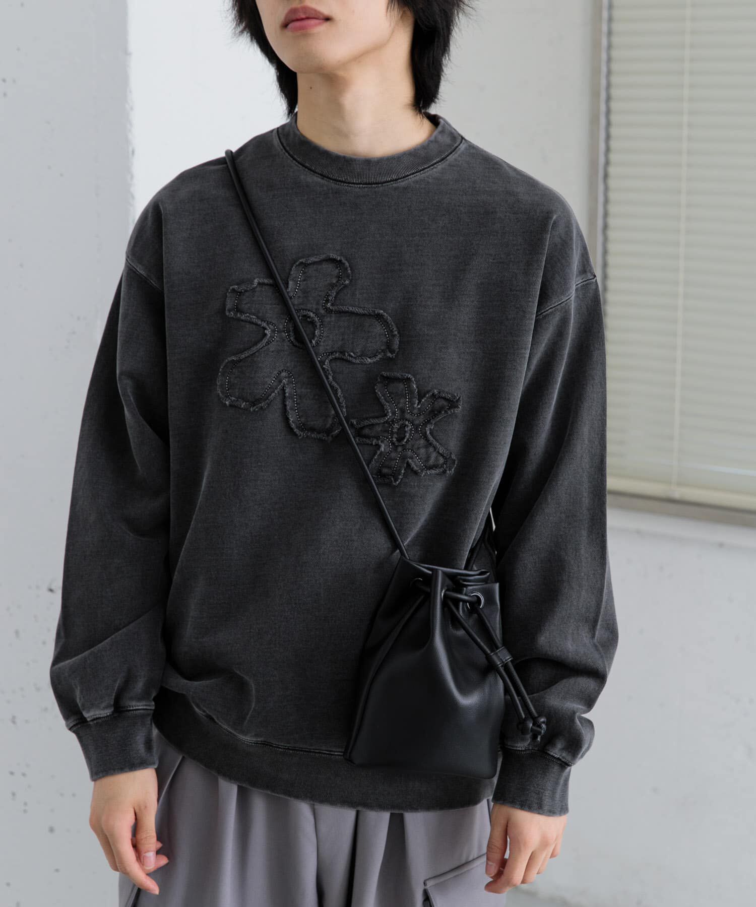 SENSE OF PLACE by URBAN RESEARCH「フェイクレザー2WAYキンチャクバッグ」|ショルダー・メッセンジャー|