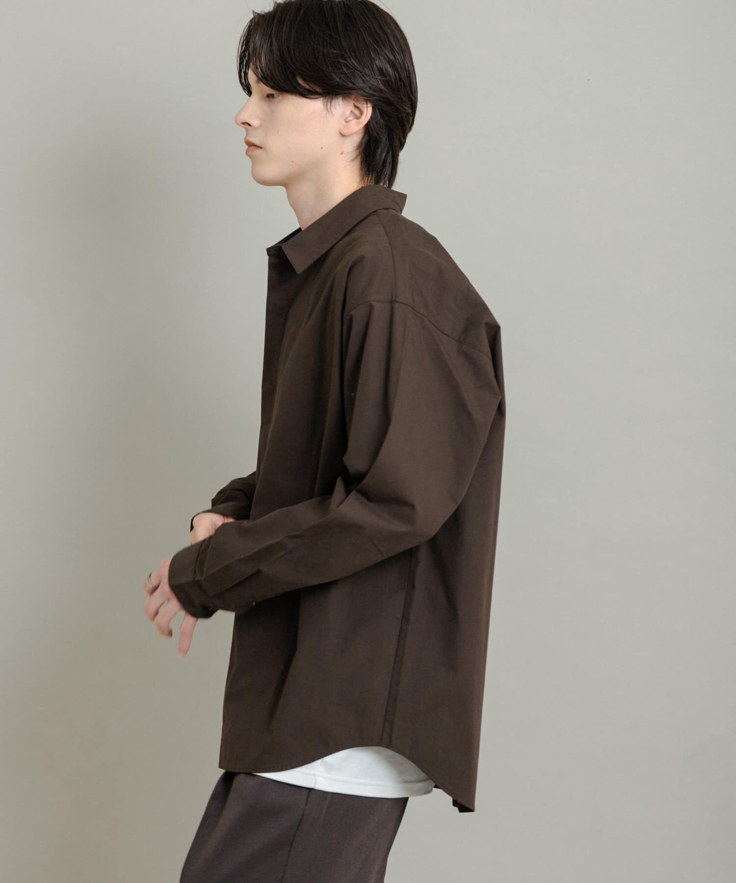 SENSE OF PLACE by URBAN RESEARCH「コンフォートピーチブロードシャツ」|シャツ・ブラウス|