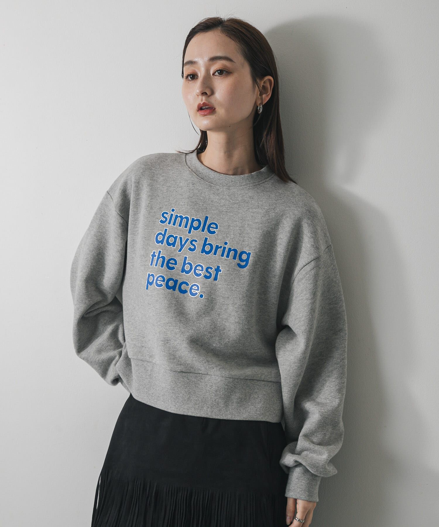 SENSE OF PLACE by URBAN RESEARCH「グラフィックルーズスウェット」|スウェット・ジャージ|