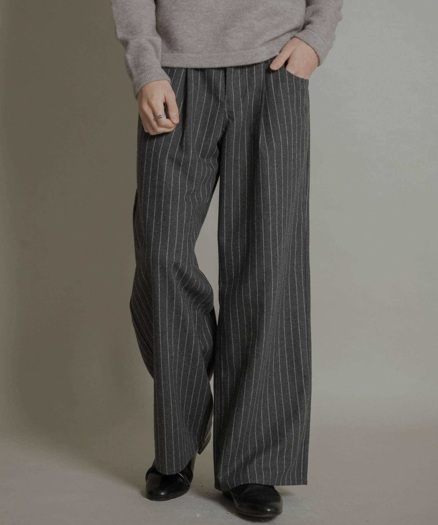 SENSE OF PLACE by URBAN RESEARCH「ウールブレンドカーブポケットストレートパンツ」|その他|