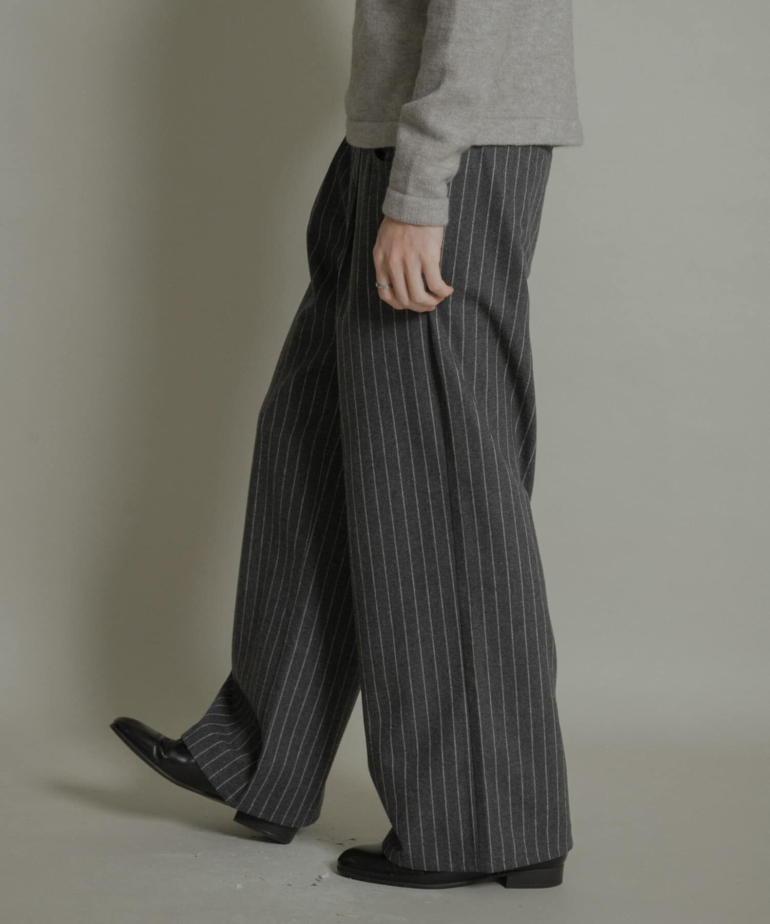 SENSE OF PLACE by URBAN RESEARCH「ウールブレンドカーブポケットストレートパンツ」|その他|
