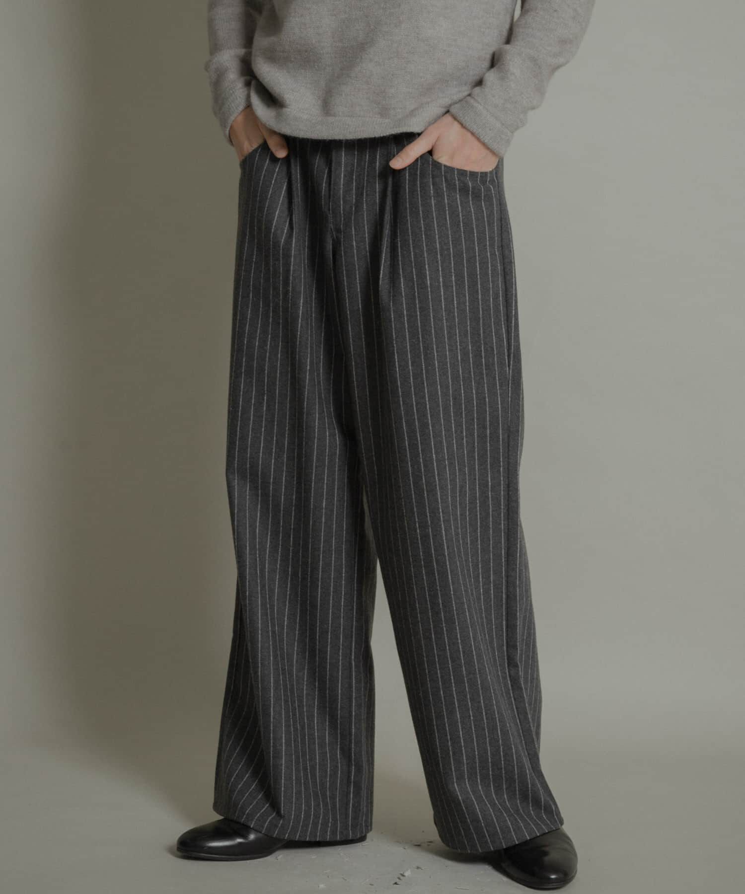 SENSE OF PLACE by URBAN RESEARCH「ウールブレンドカーブポケットストレートパンツ」|その他|