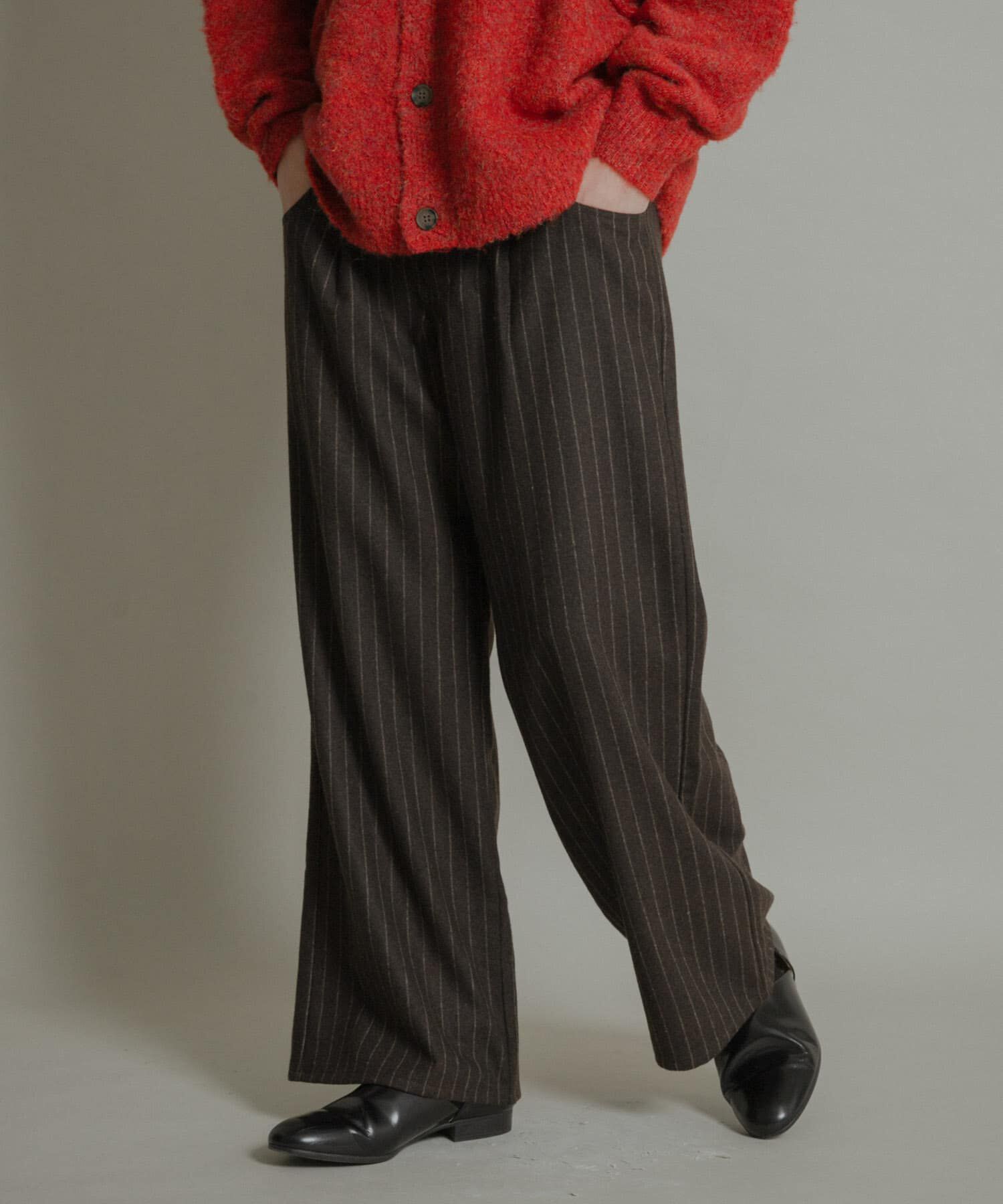 SENSE OF PLACE by URBAN RESEARCH「ウールブレンドカーブポケットストレートパンツ」|その他|