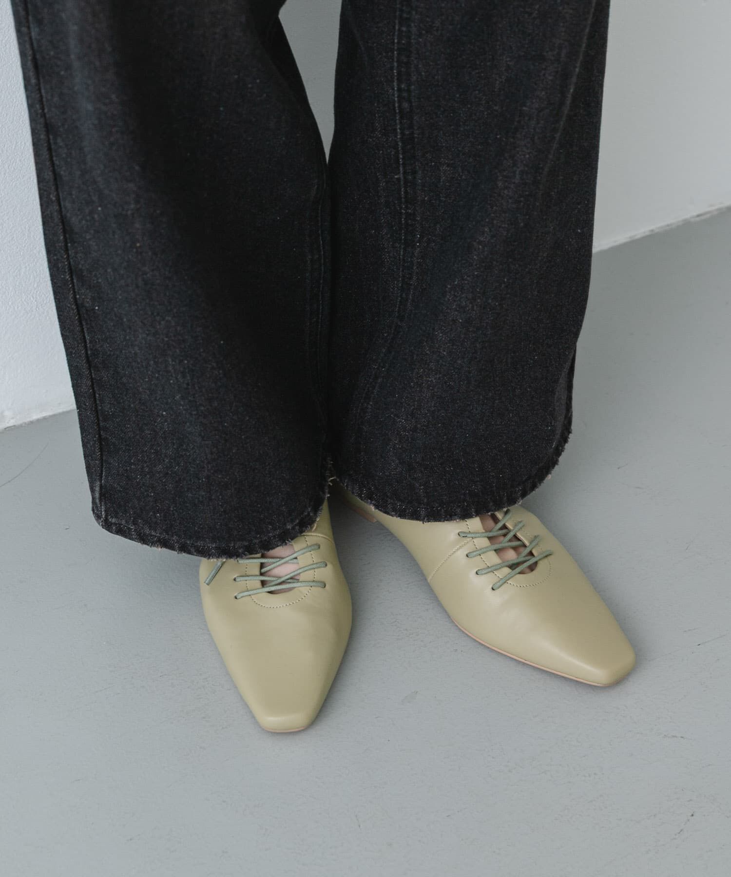 SENSE OF PLACE by URBAN RESEARCH「『抗菌』ギャザーレースアップシューズ」|その他|