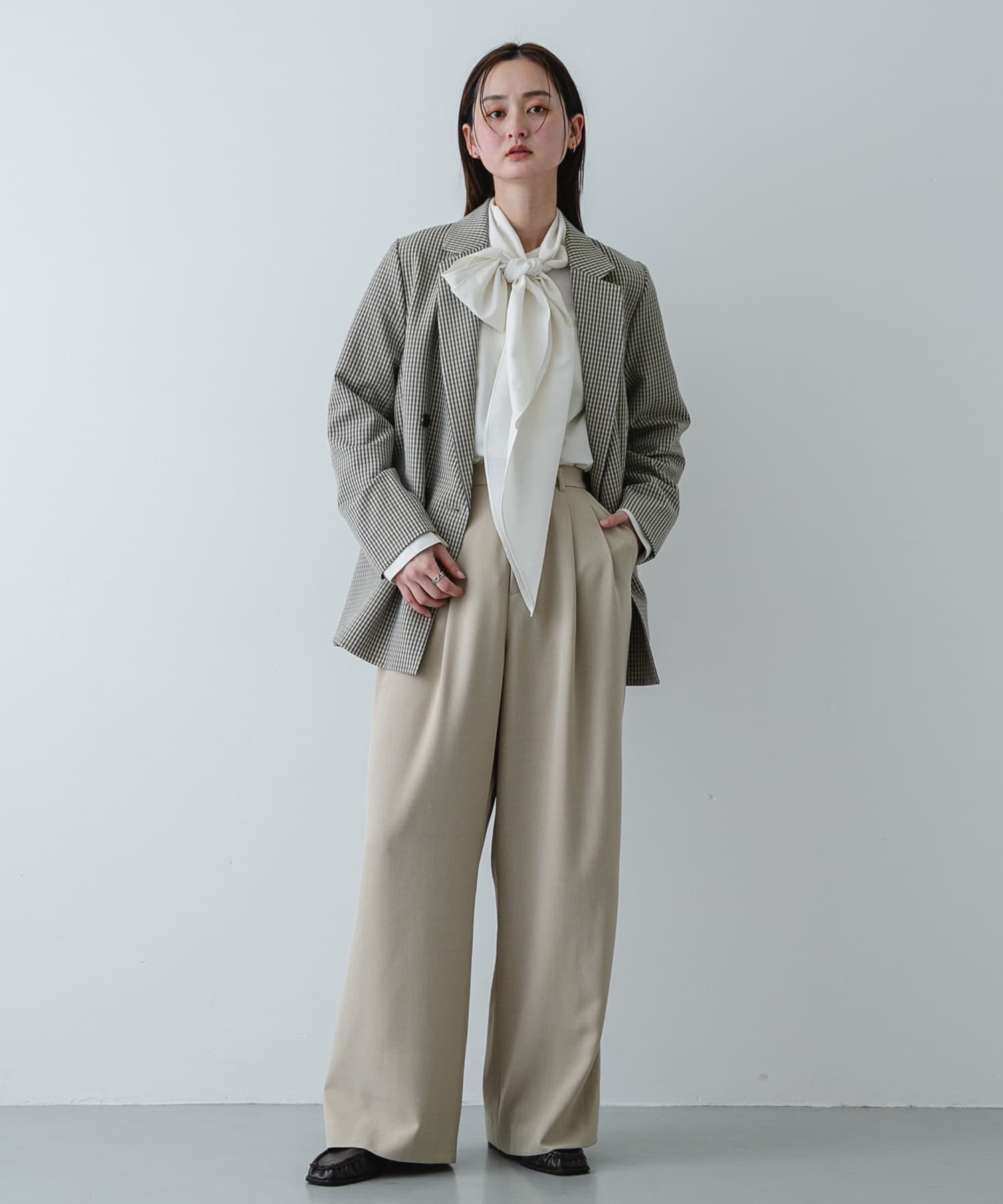 SENSE OF PLACE by URBAN RESEARCH「『イージーケア/速乾/UVカット/接触冷感』ツータックルーズスラックス」|その他|