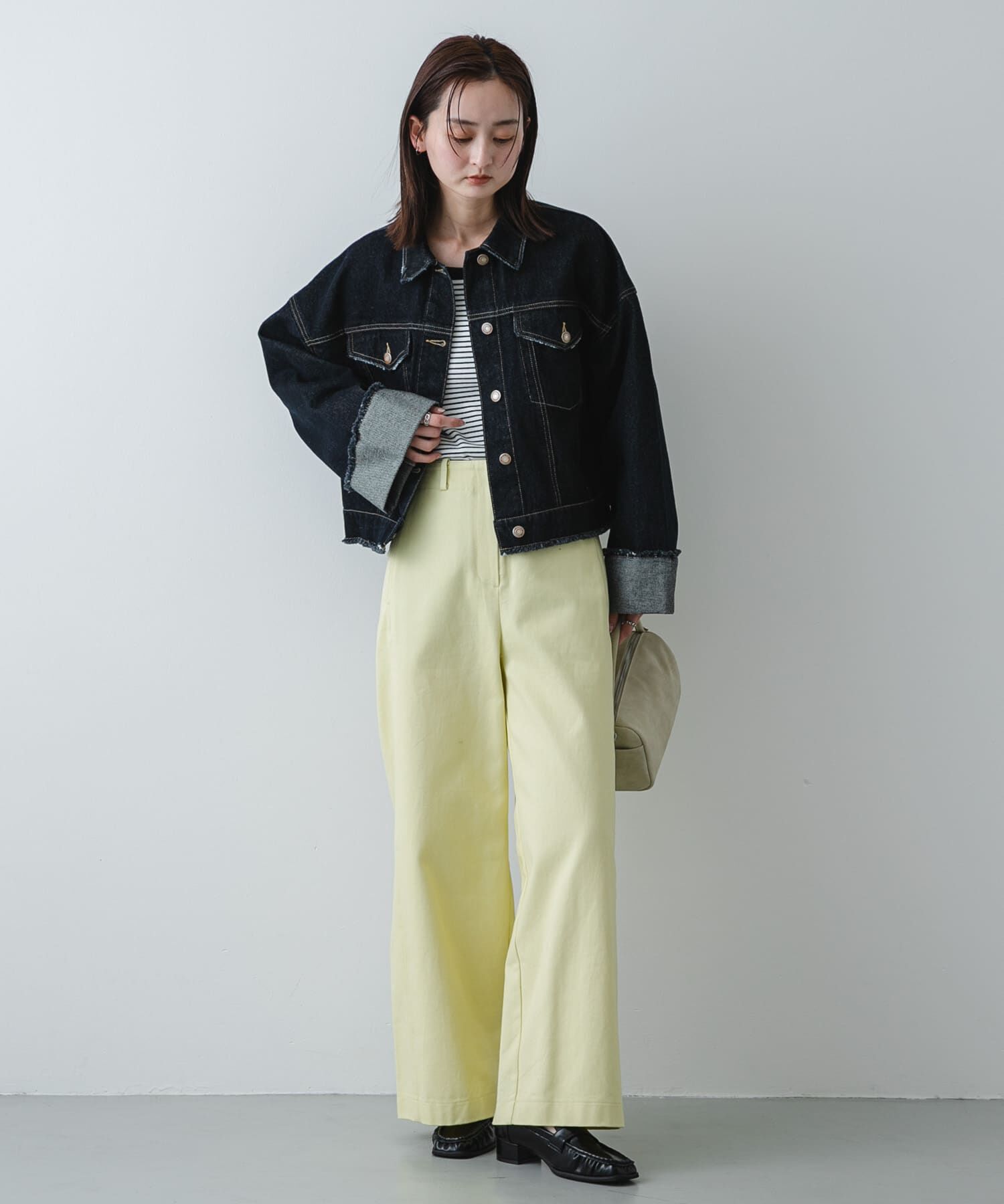 SENSE OF PLACE by URBAN RESEARCH「ラウンドスクエアソフトバッグ」|ハンドバッグ|