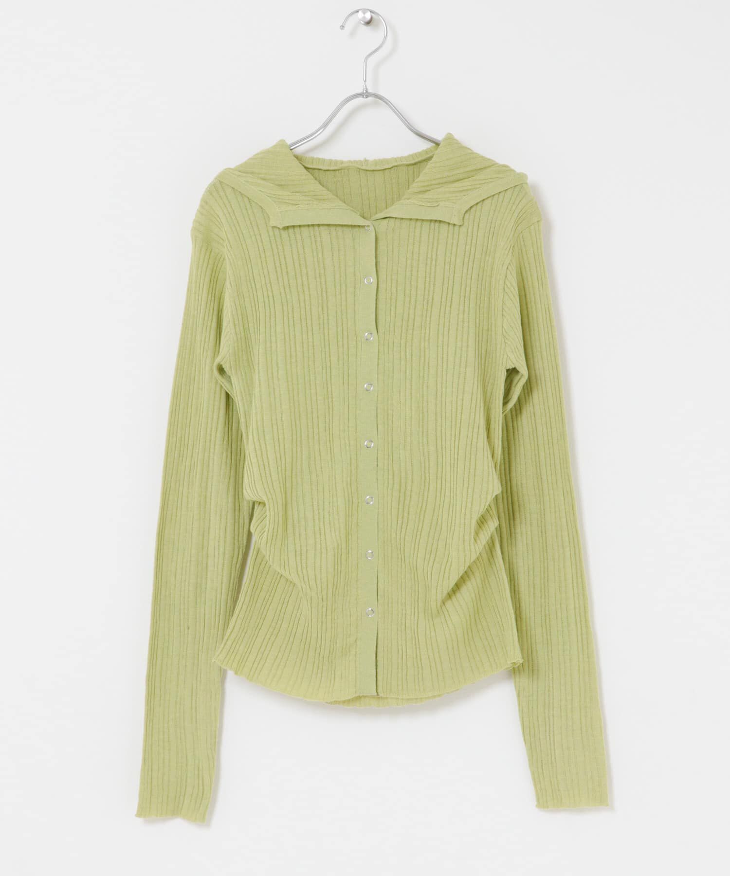 SENSE OF PLACE by URBAN RESEARCH「『洗濯可』マルチリブニットフーディー」|ニット・セーター|