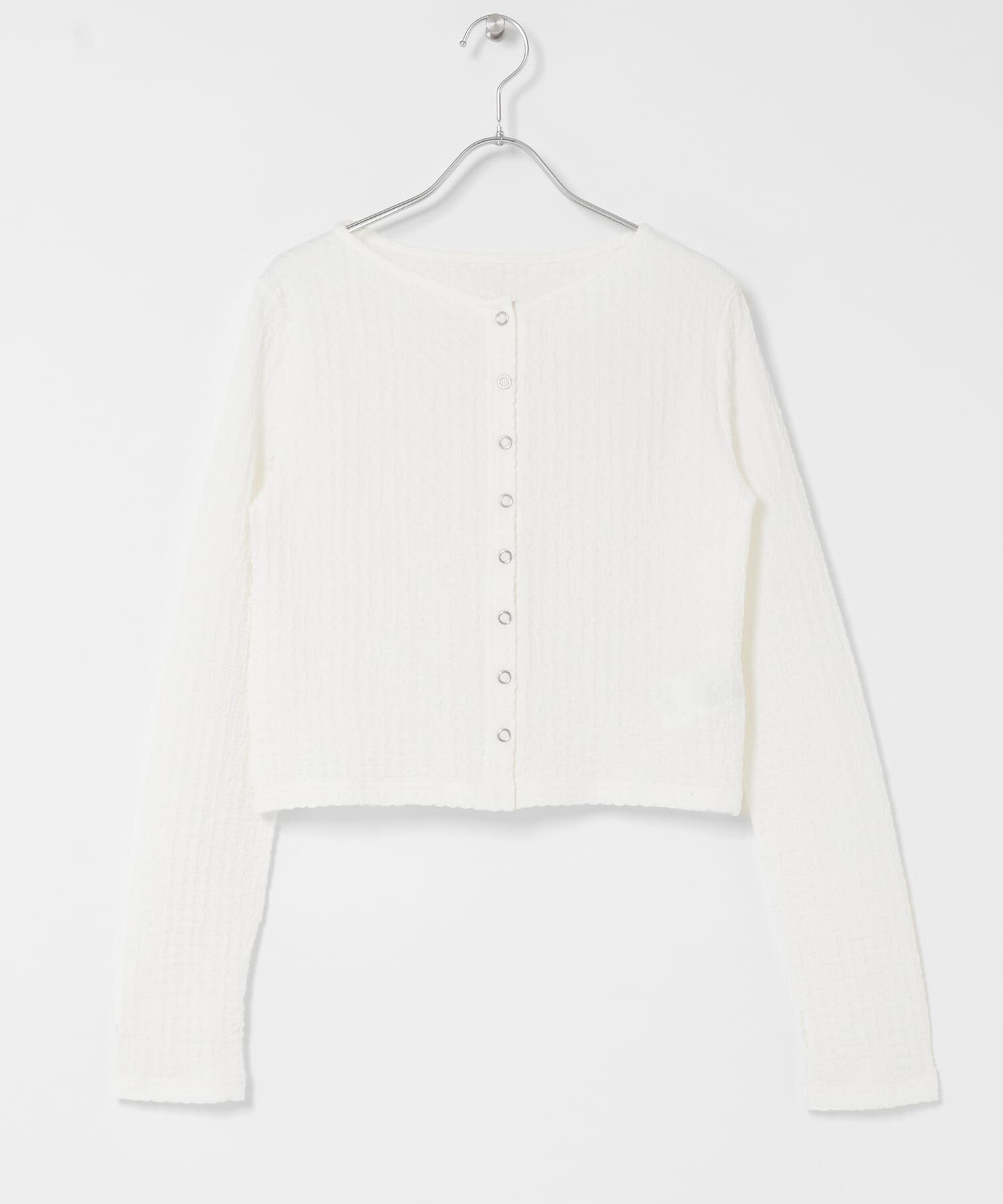 SENSE OF PLACE by URBAN RESEARCH「シャーリングカットカーディガン」|Tシャツ・カットソー|