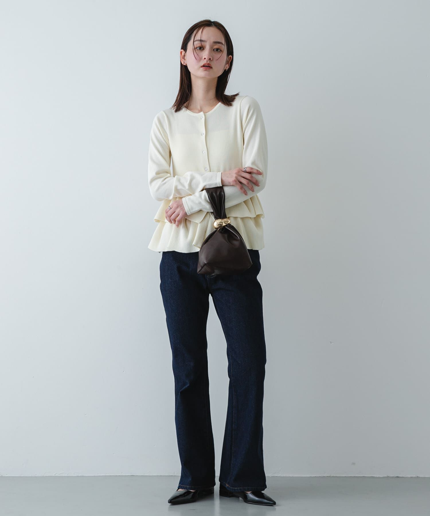 SENSE OF PLACE by URBAN RESEARCH「メタルツキキンチャクバッグ」|ハンドバッグ|