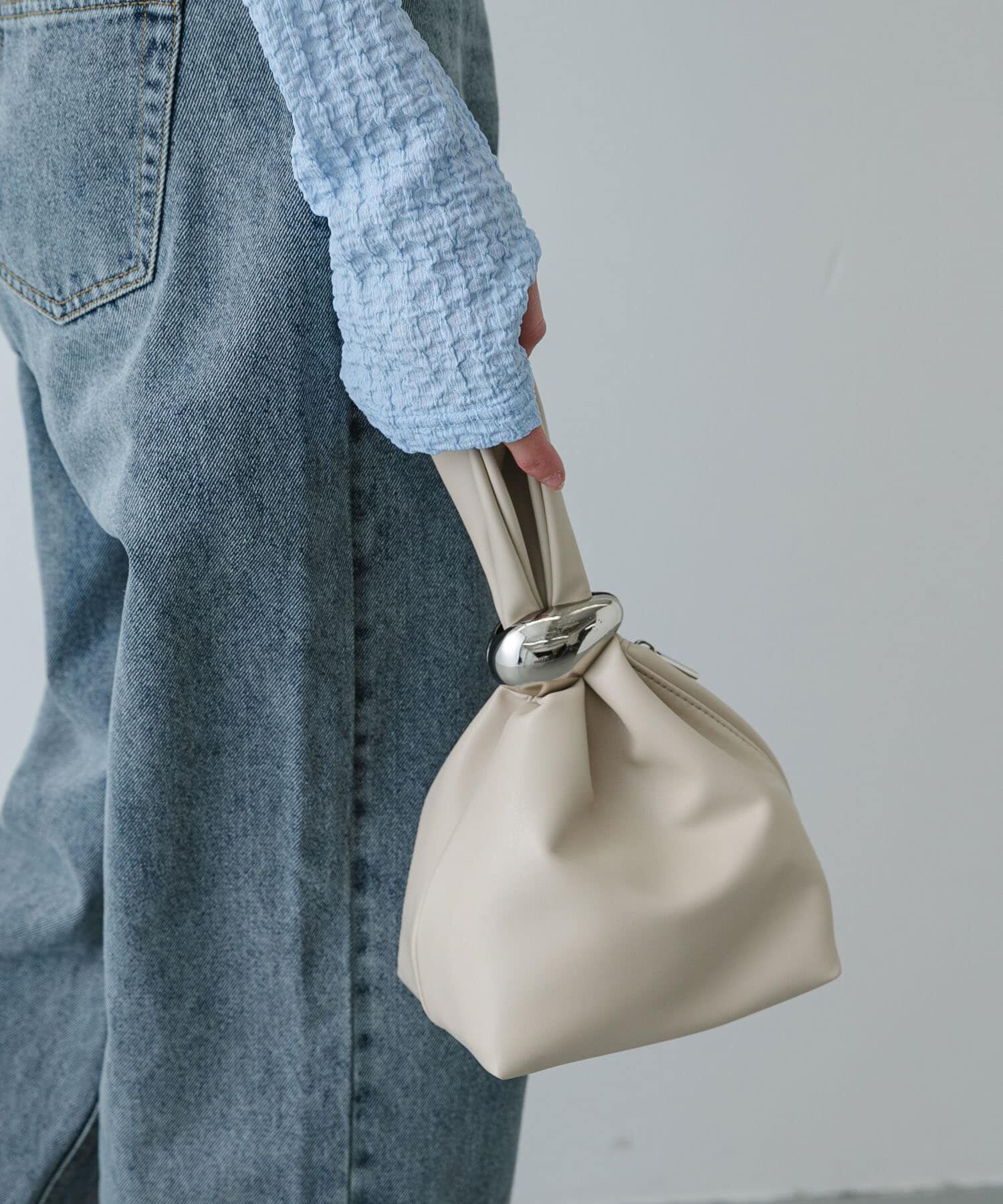 SENSE OF PLACE by URBAN RESEARCH「メタルツキキンチャクバッグ」|ハンドバッグ|