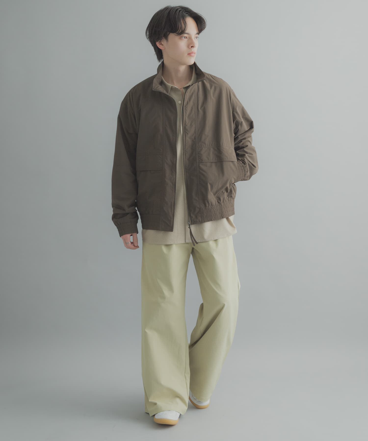 SENSE OF PLACE by URBAN RESEARCH「リップストップナイロンブルゾン」|ブルゾン・スタジャン|